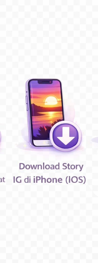 Download Story IG di iPhone iOS